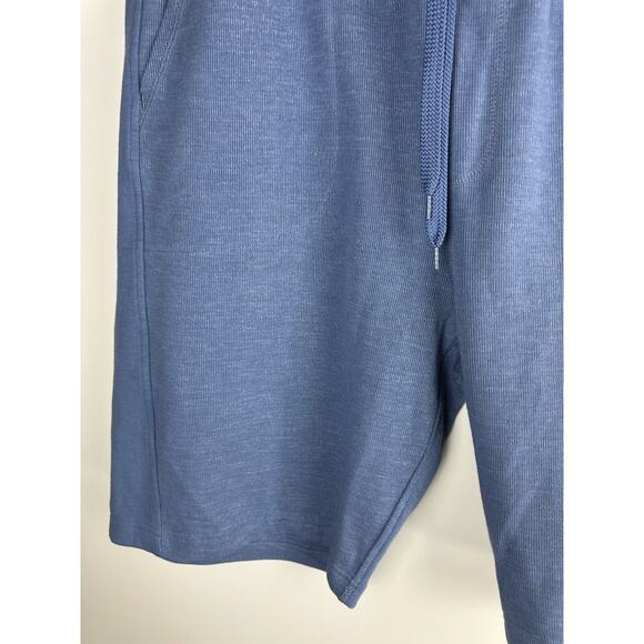 Tommy Bahama French Terry Knit Jam Shorts Drawstring Heather Blue Men's Size XL - Picture 5 of 14